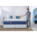 Conjunto Cama Box Gazin Casal de Molas Primeline Gel - King